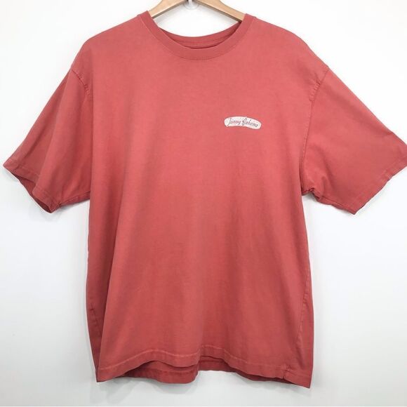 Tommy Bahama Coral Relaxed Fit Sound Waves Brew Pin Up T-Shirt - Picture 5 of 9